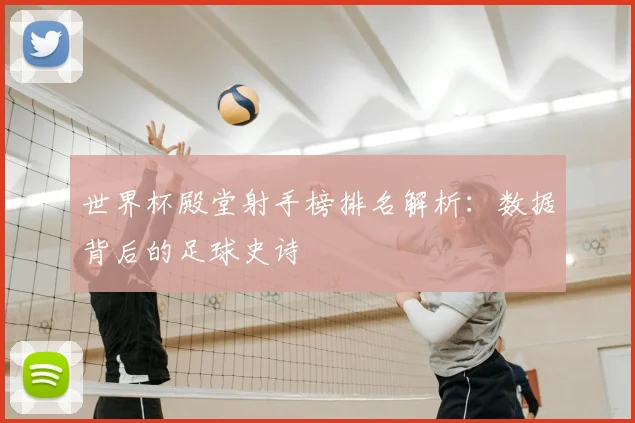 世界杯殿堂射手榜排名解析：数据背后的足球史诗