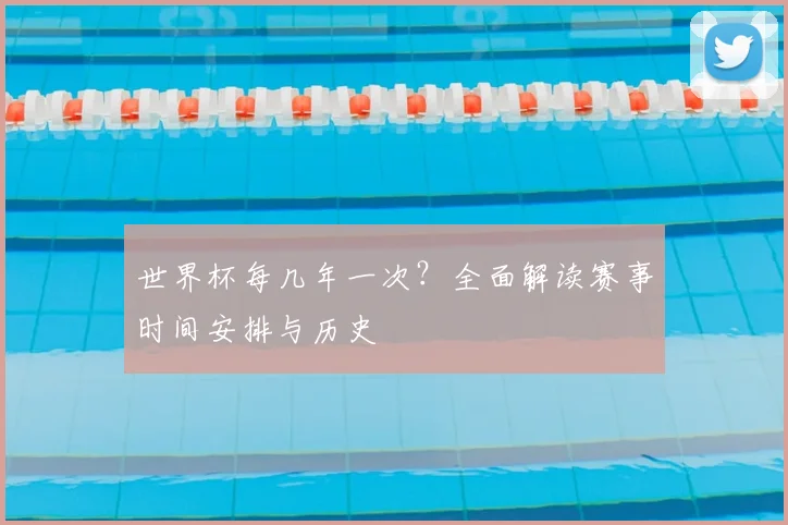 世界杯每几年一次?全面解读赛事时间安排与历史